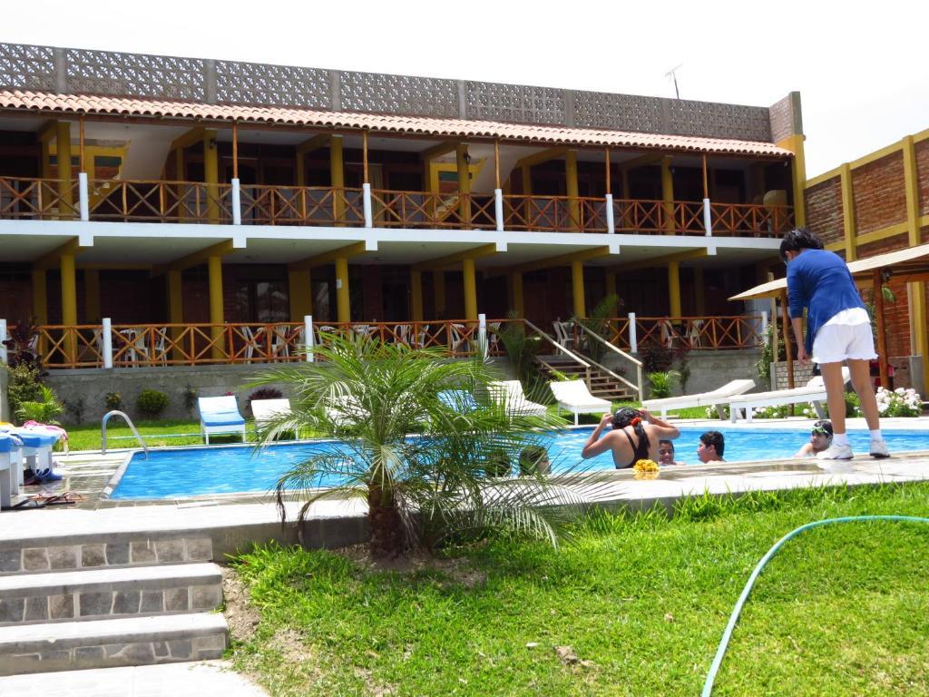 Paracas Sunset Hotel ภายนอก รูปภาพ