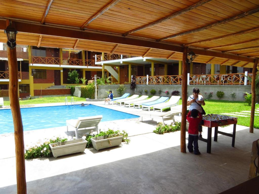 Paracas Sunset Hotel ภายนอก รูปภาพ